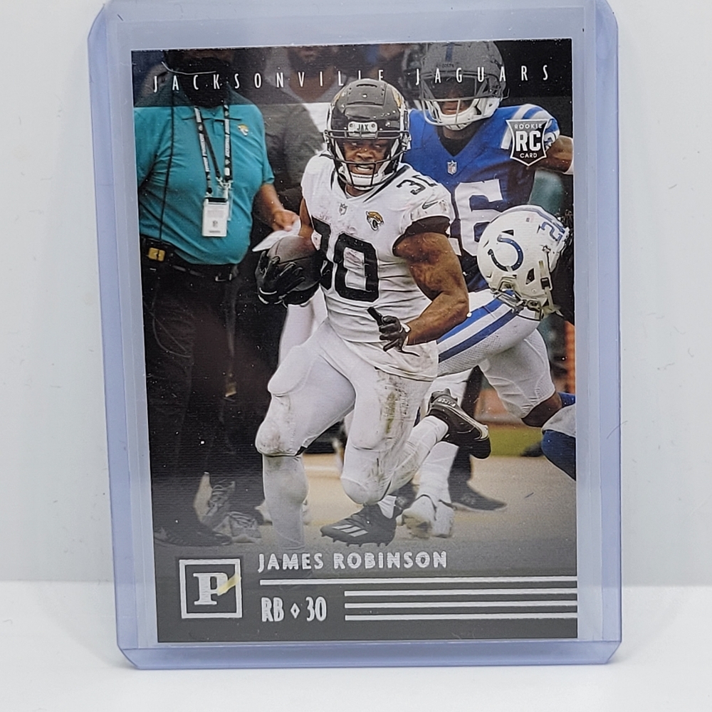 JAMES Robinson back trading card Chronicles